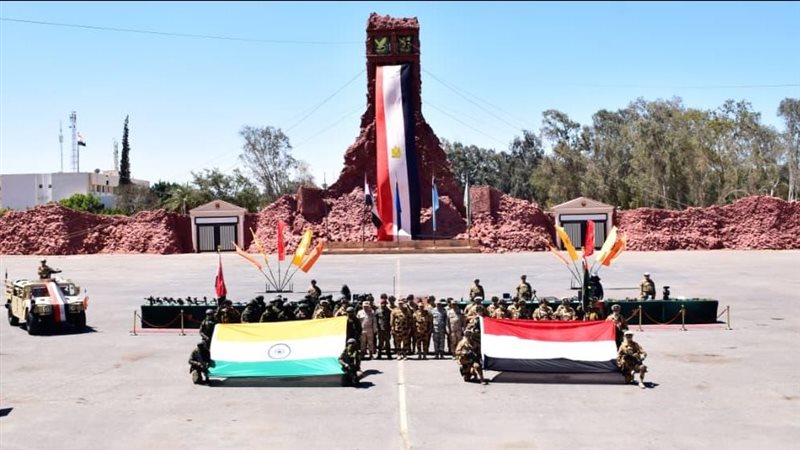 التدريب المصرى الهندى