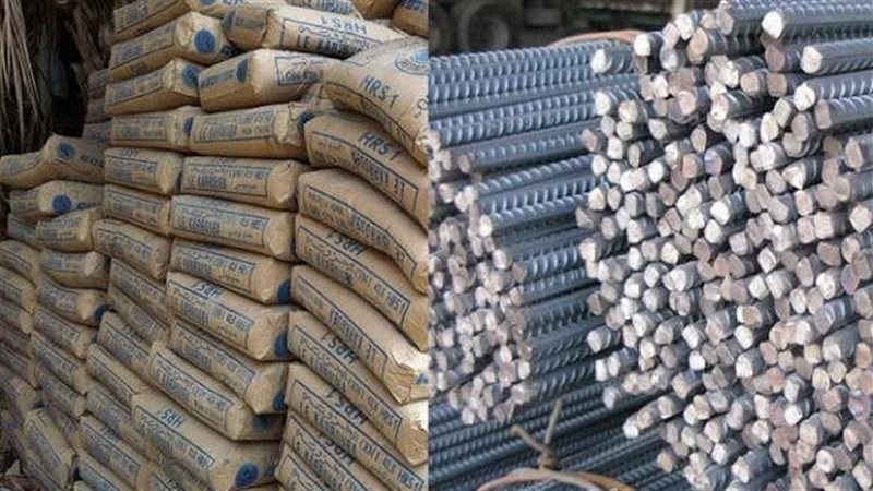 ارتفاع أسعار الحديد وانخفاض الأسمنت اليوم في الأسواق