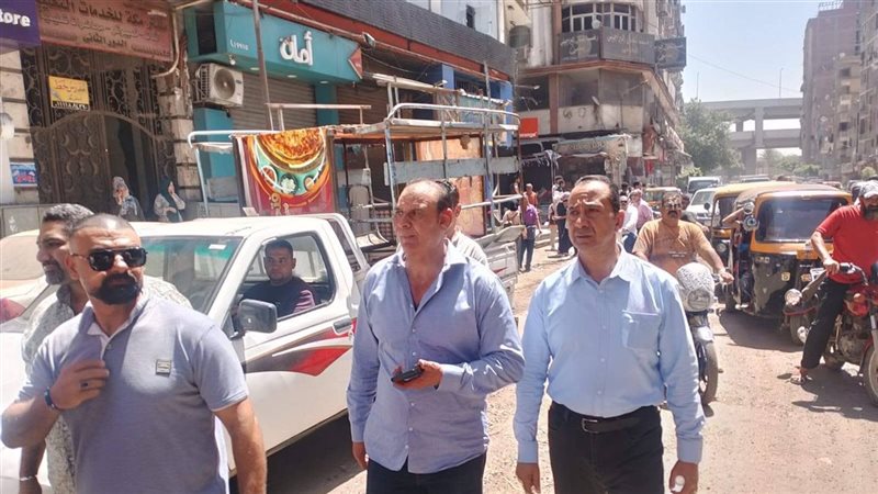 محافظ الجيزة يتابع حملات القضاء على النباشين ورفع الإشغالات