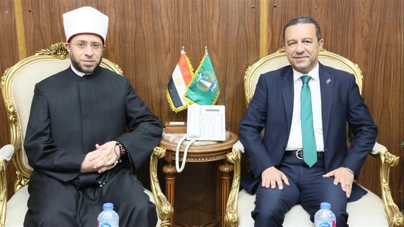 محافظ المنوفية ووزير الأوقاف
