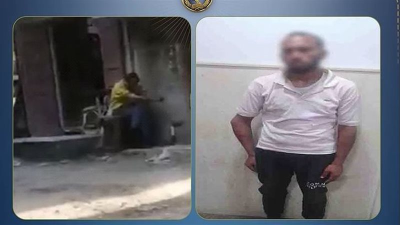 ضبط صاحب فيديو المخدرات