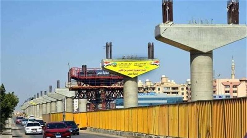 غلق شارع 26 يوليو 4 أشهر بسبب أعمال المونوريل