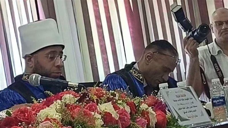 وزير الأوقاف يشهد مناقشة رسالة ماجستير بجامعة دمنهور.