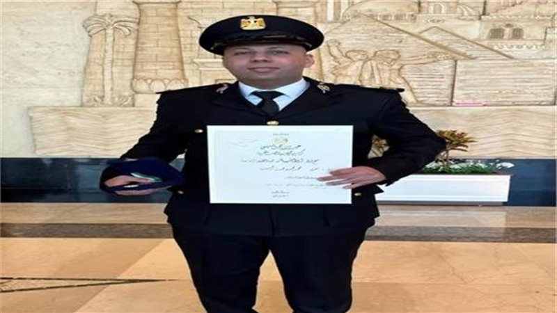 المقدم محمد مختار رئيس مباحث قسم شرطة الطالبية