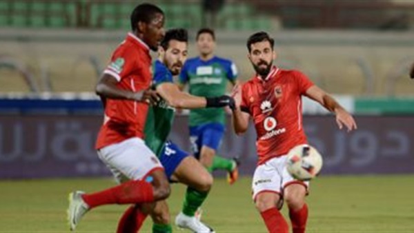 صورة من مباراة الاهلي