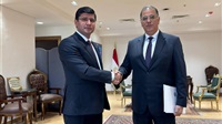  سفير تاجكيستان الجديد بالقاهرة  يقدم أوراق اعتماده لنائب وزير الخارجية المصرى 